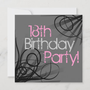 18 invitaciones para fiestas de cumpleaños