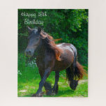 18th Birthday Daughter. Jigsaw Puzzle<br><div class="desc">18th Birthday Daughter. Jigsaws Horses and Foals, These Jigsaws are made of sturdy cardboard and mounted on chipboard, these puzzles are printed in vivid and full colour. For hours of puzzle enjoyment, give a custom puzzle as a gift today! Size from: 11" x 14" (252 pieces) Up to: super size...</div>
