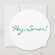 1908 Tarjeta de notas del Día de los Fundadores