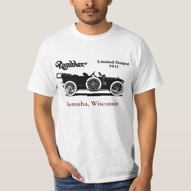 1911 Rambler, Kenosha, camisa de Wisconsin (Anverso)