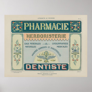 1914 Charayron Pochoir Arte Ornamento Pl14
