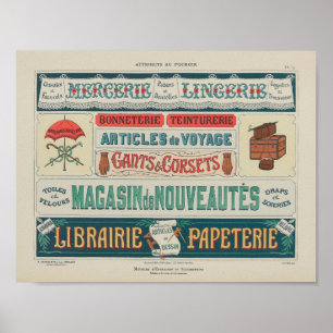 1914 Charayron Pochoir Arte Ornamento Pl18