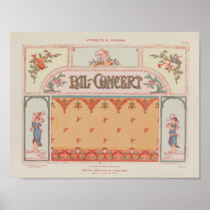 1914 Charayron Pochoir Arte Ornamento Pl27