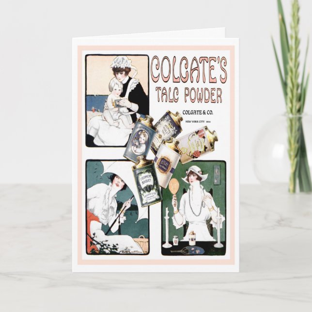 1914! GREETING DE ANUNCIO "PAMPER YOURSELE" (Anverso)