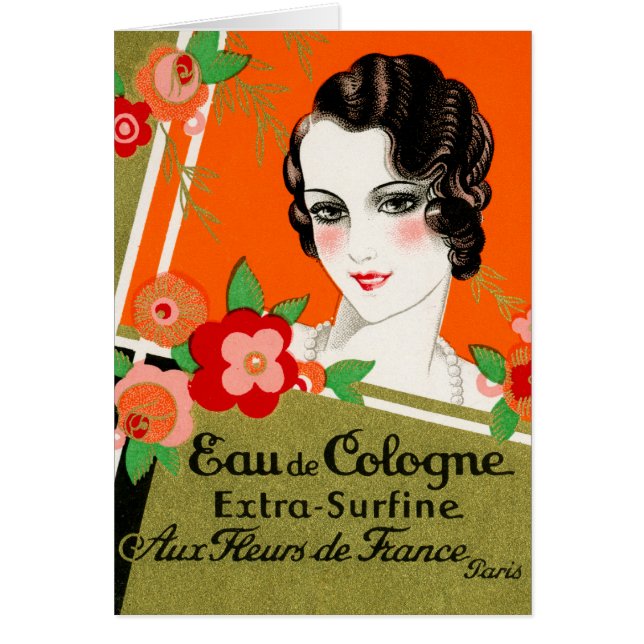 1925 flores de perfume de Francia (Frente)