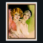 1925 Reseña pictórica Impresión Art Deco -Earl Chr<br><div class="desc">Impresión Art Deco de Earl Christy de la edición de enero de 1925 de la revista Pictorial Review 16 x 20</div>