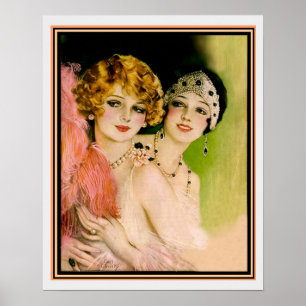 1925 Reseña pictórica Impresión Art Deco -Earl Chr