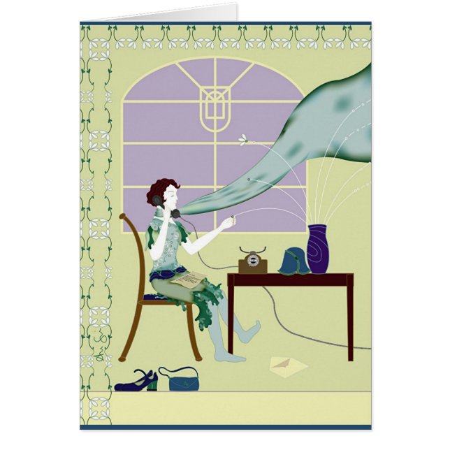 "1927TELEPHONING" (Frente)