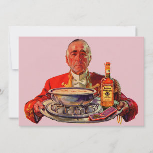 1937 mayordomo con bandeja y whisky Golden Wedding