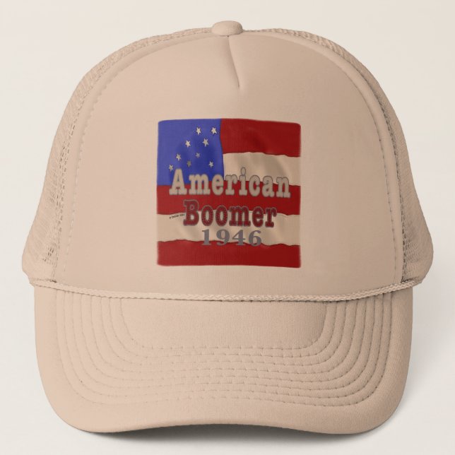 1946 gorra de natalidad de Baby Boomer (Anverso)