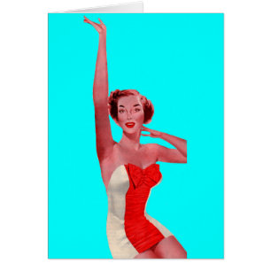 1950 ondeando la belleza del baño