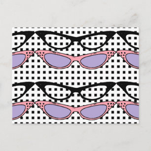 1950 Tarjeta de Gafas de Moda - Personalizar