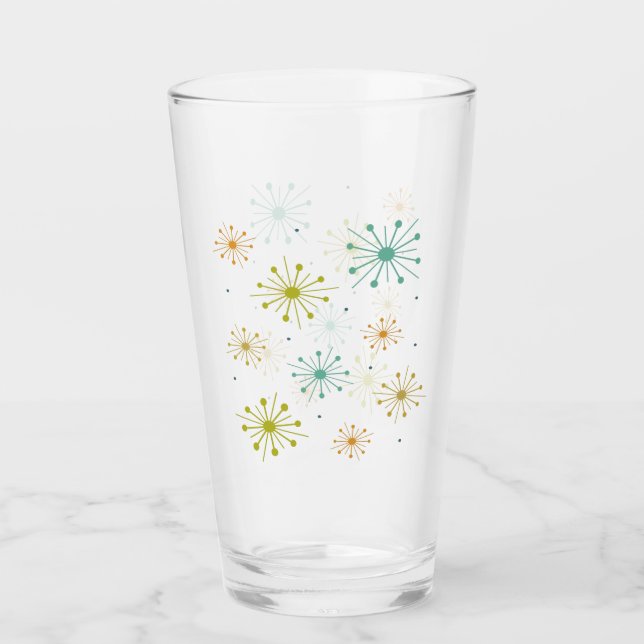 1950s Atomic Fireworks Starbursts Mid Century (Anverso)