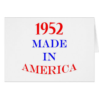 1952 hizo en América