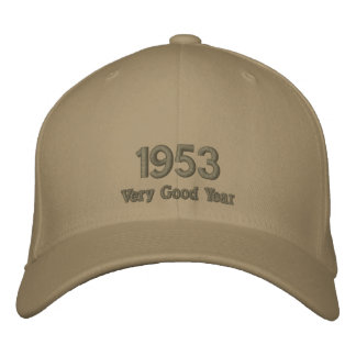 1953 Muy Buen Año Embroidado Gorra