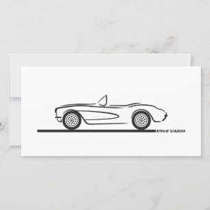 1956 1957 Corvette de Chevrolet