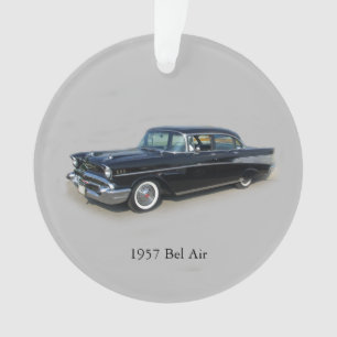 1957 Bel Air 4 Adorno acrílico de puertas