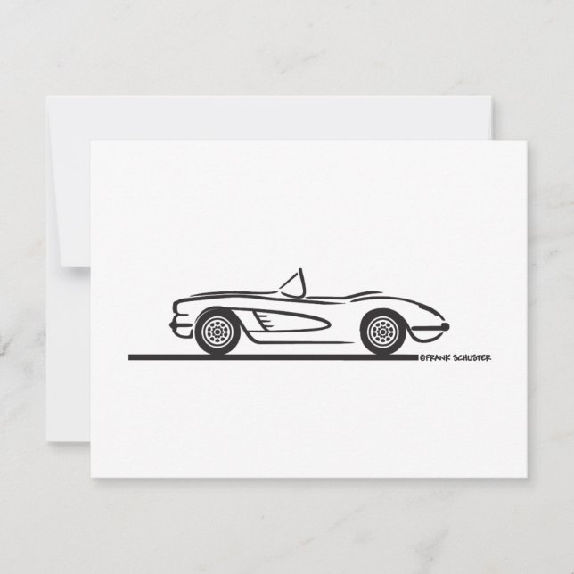 1959 1960 Corvette de Chevrolet (Anverso)