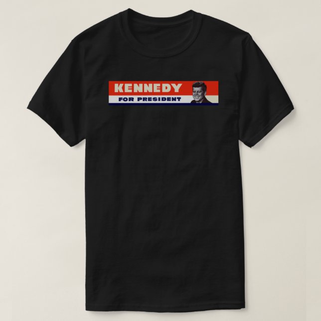 1960 John F. Kennedy por la camiseta clásica del p (Diseño del anverso)