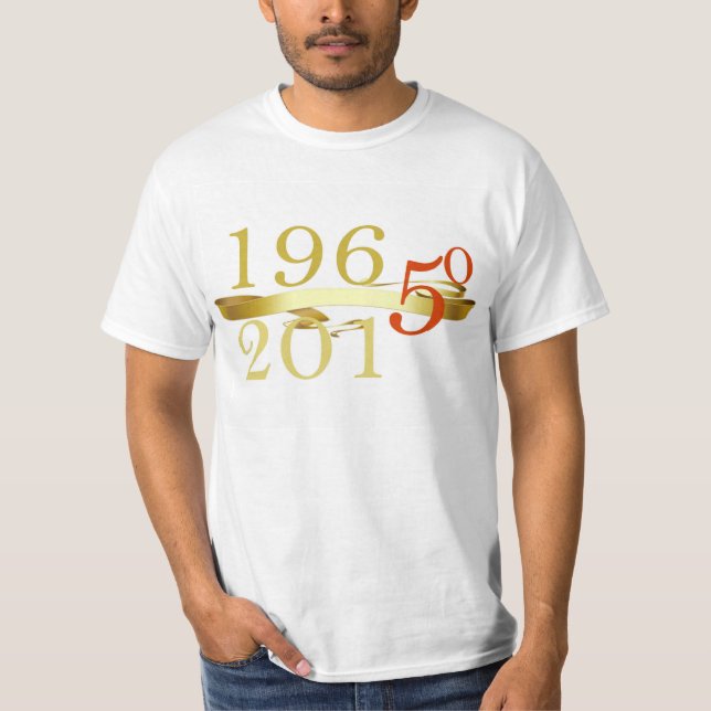 1965 - camiseta conmemorativa 2015 50 (Anverso)