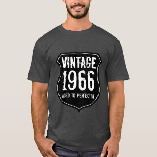 1966 envejecido hasta la perfección  Camisa vintag