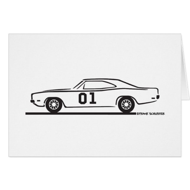 1969 Dodge Charger General Lee (Anverso (Horizontal))