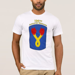 196o Camiseta del remiendo de hombro de la brigada