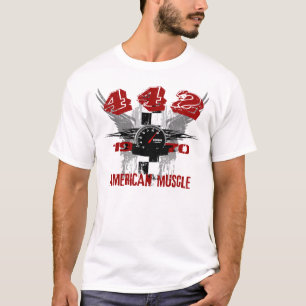 1970 camiseta de 442 gráficos