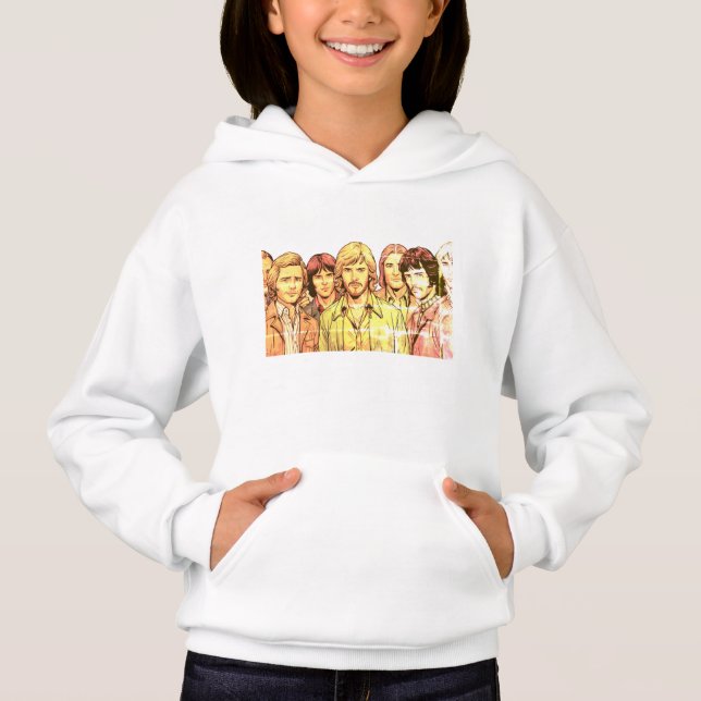 1970s Group of Men on a Cozy Long Sleeve White (Anverso)