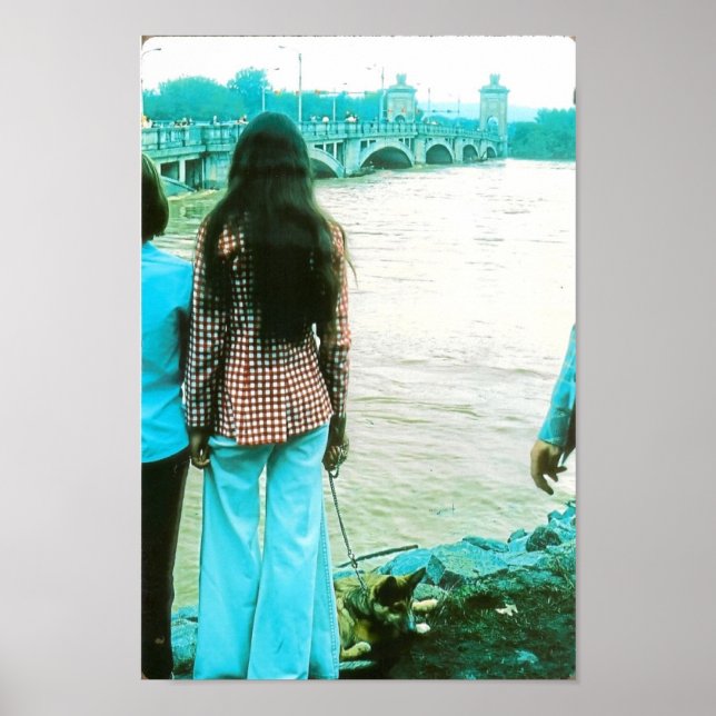 1972 Flood Wilkes-Barre Pa. Póster (Frente)