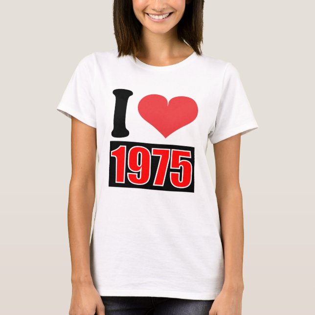 1975 - Camiseta (Anverso)