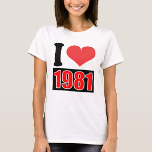 1981 - Camiseta