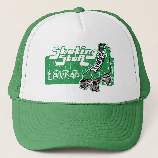 1984 gorras patinadores del camionero de la (Anverso)