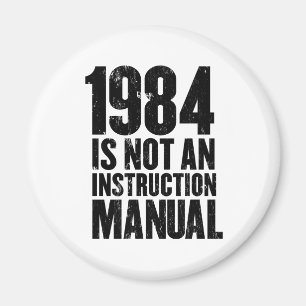 1984 no es un imán manual de instrucciones
