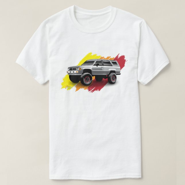 1985 Toyota 4Runner 4x4 camiseta (Diseño del anverso)
