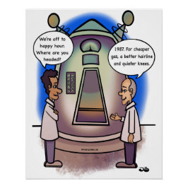 1987 Regresando En Un Poster Glosado