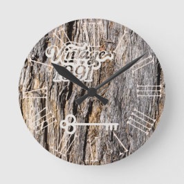 1991 Reloj de pared acrílico vintage