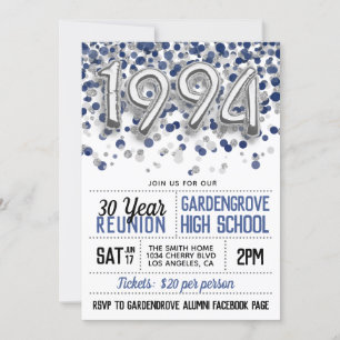 1994 Invitación a la Reunión de la Escuela Secunda