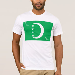 1996) camisetas de los Comoro Flag (
