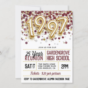 1997 Invitación a la Reunión de la Escuela Secunda