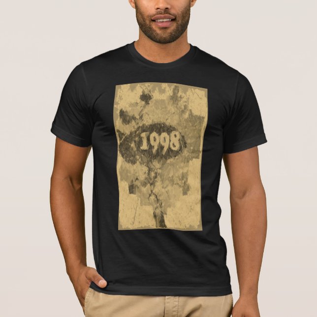 1998 - Retro de pintura de época - camiseta (Anverso)