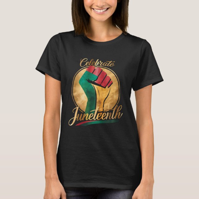 19 de junio en la camiseta de africausa, Día de la (Anverso)