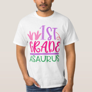 1.ª camiseta de valor para hombres blancos de clas