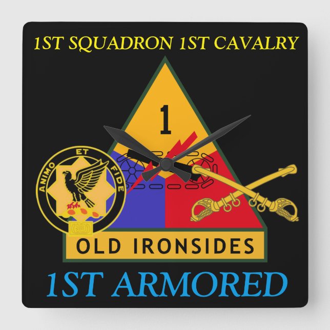 1.ª CUADRONA 1.ª CAVALRIA 1.ª RELOJ ARMADO (Anverso)