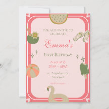 1.ª foto de invitaciones de cumpleaños del Fiesta 