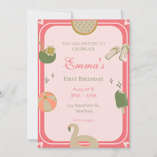 1.ª foto de invitaciones de cumpleaños del Fiesta 