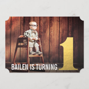 1.ª invitación a la foto número uno de oro por cum