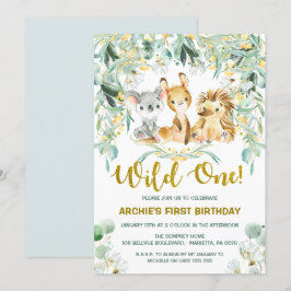 1.ª invitación | Bebés de Bush