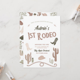 1.ª invitación de cumpleaños