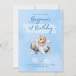 1.ª invitación de cumpleaños